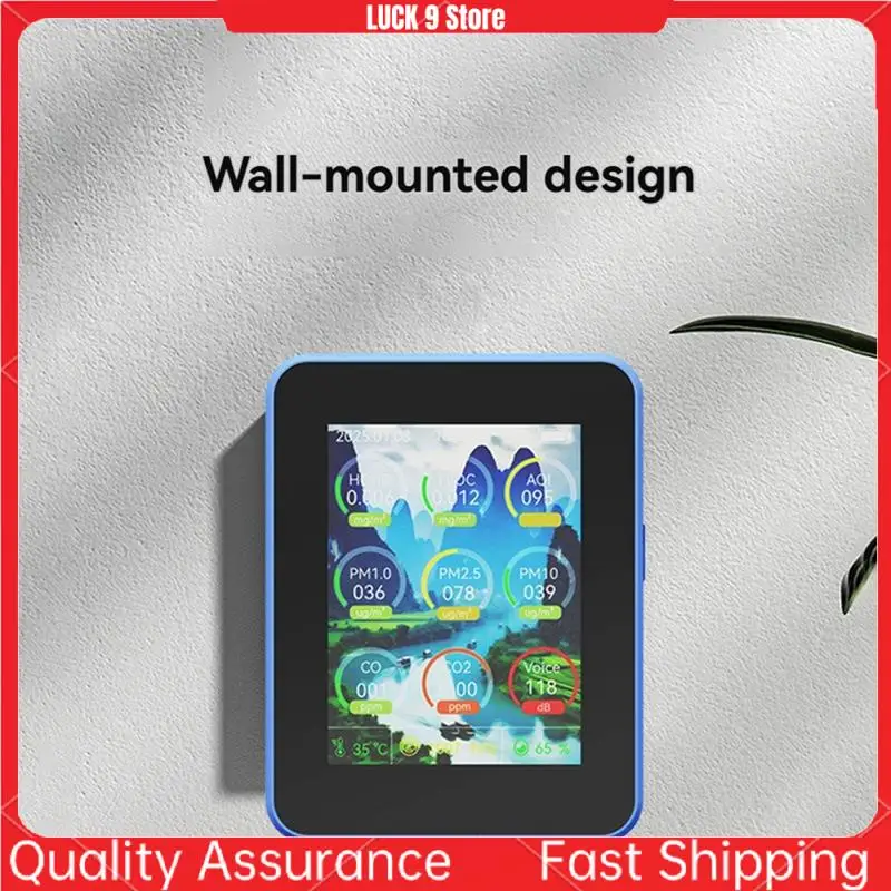 

Air Quality Tester Air Quality Tester Indoor Air Quality Meters HCHO/TVOC/PM2.5/PM10/CO/CO2 Tester-AB52