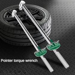 Pointer Torque Wrench 300N.m 500N.m Torque Spanner 1/2'' 3/4'' Precise Clear Scale Pointer Type Professional Car Repair Tool