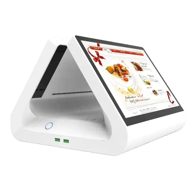 Campus canteen restaurant pos system ordering payment pos machine with nfc card reader