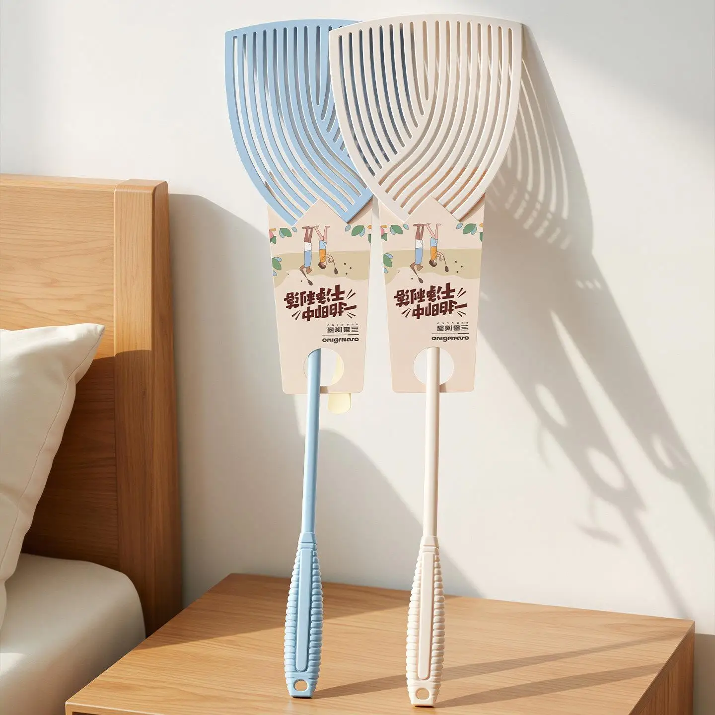 

Durable Plastic Extra Long Fly Swatter Pest Control Household Item That Can't Be Broken Easy to Use for Home Use