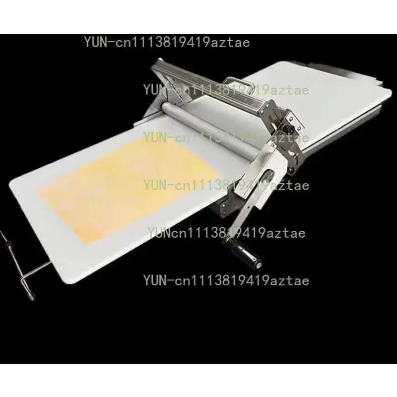 Hand Cranked Puff Pastry Machine Desktop Folding Hand Crank Pizza Croissant Dough Tablet Manual Sheeter