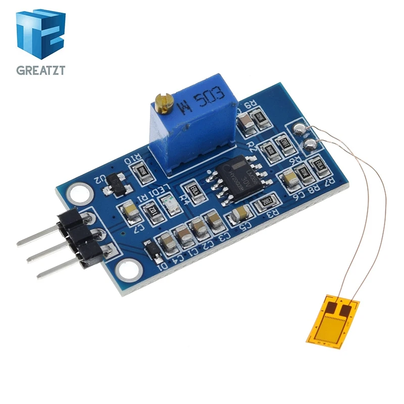 GREATZT Strain Gauge Bend Sensor Module Y3 Weighing Amplification Module Digital Sensor Biosensor Mixture