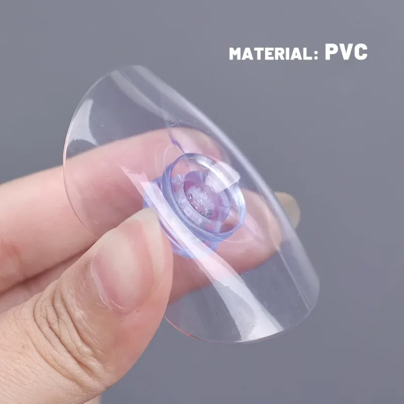 شفافة الفطر رئيس المصاصون خطاطيف تعليق لنافذة جدار قوي فراغ مصاصة شماعة للمنشفة كوب شفط زجاجي بالجملة