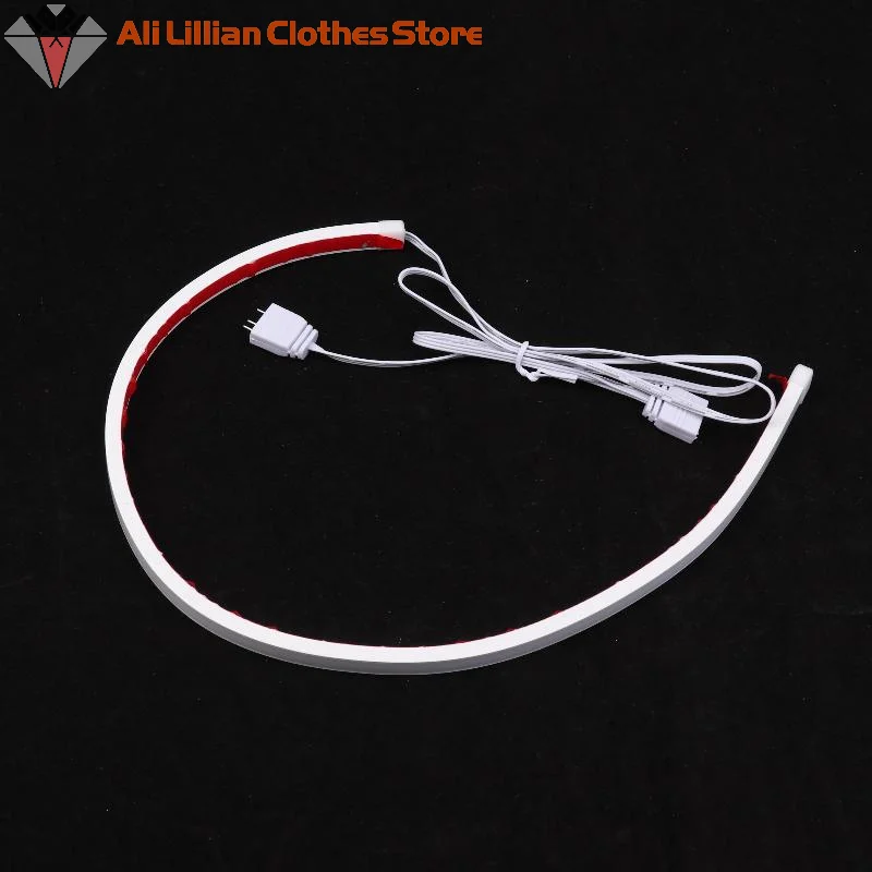 .Hot Sale-5V 3PIN ARGB Chassis Atmosphere Light Bar PC Case LED Strip With Controller For Computer Case Decor Gaming Room Setup