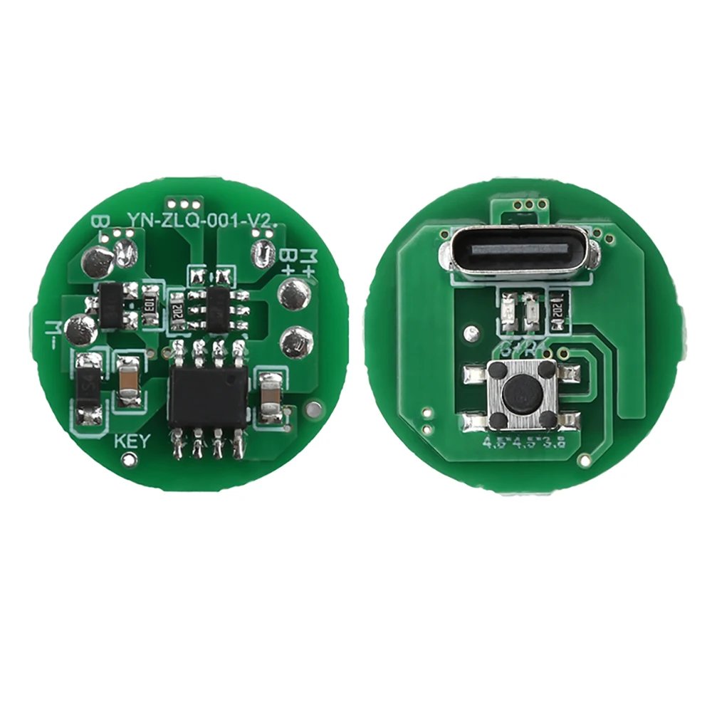 

Strong Flashlight Driver Board Diy Circuit Board Type-c Charging Port Charging Discharging Integrated Module