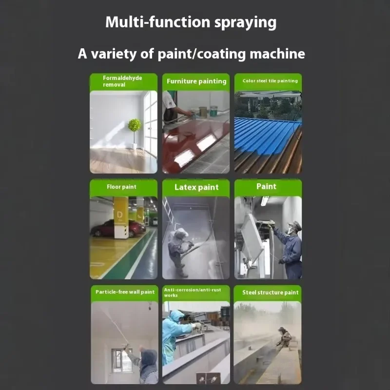 Xiangyin High-Pressure Electric Spray  Airless Backpack Plunger  Use For Latex Wall Paint Car Hotel Lithium Battery