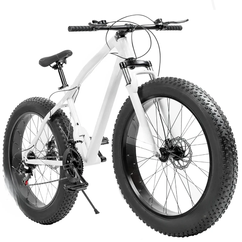 Factory Price Fat Bicycle Disc Brake 26 Inch 4.0 Fat Tyre Bicycle 21 Speed Fat Bike Bicycle For Snow And Beach