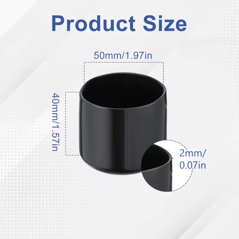 10pcs Bearing Buddy Covers 1.98-Inch Trailer Bearing Dust Cap Rubber Caps Trailer Hub Cap For RV Snowmobiles Decor Accessories