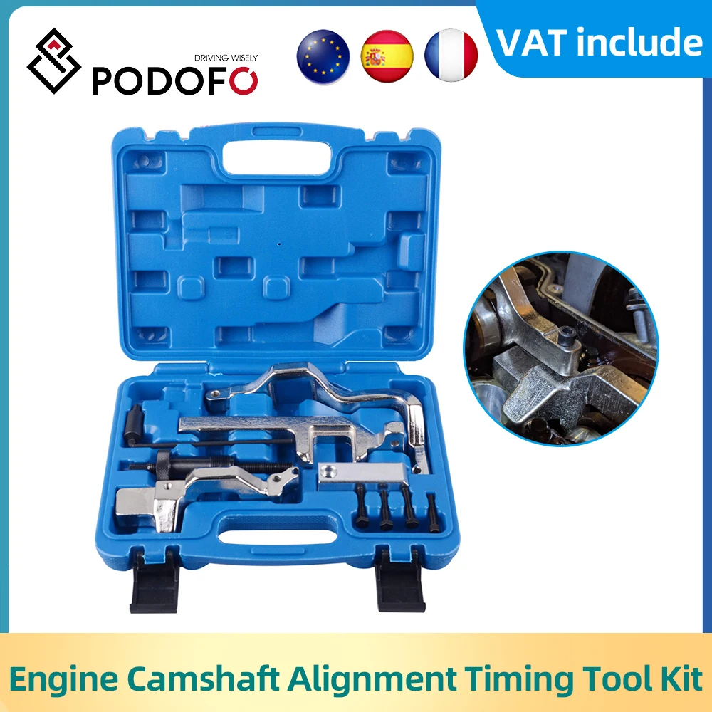 Podofo Engine Camshaft Alignment Locking Timing Tool Kit Suitable for BMW Mini Cooper N12 N14