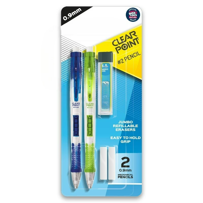 

Набор механических карандашей, HB # 2 карандаша (0,9 мм), разные корпуса, 2 штуки