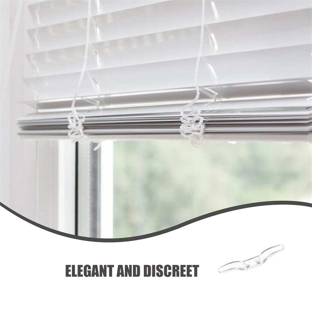10 Pack White Plastic Blind Hooks For Blind Curtains/flagpoles/small Boats/awnings/docking Ropes Home Tool Accessories