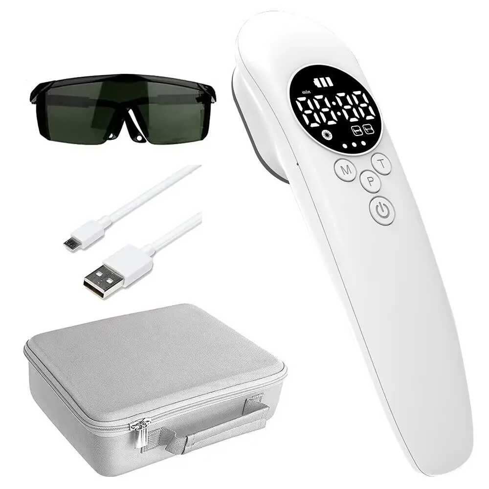 

Portable Low Level Cold Laser Therapy Device for Pain Relief Infrared 808nm 650nm Lllt Physiotherapy