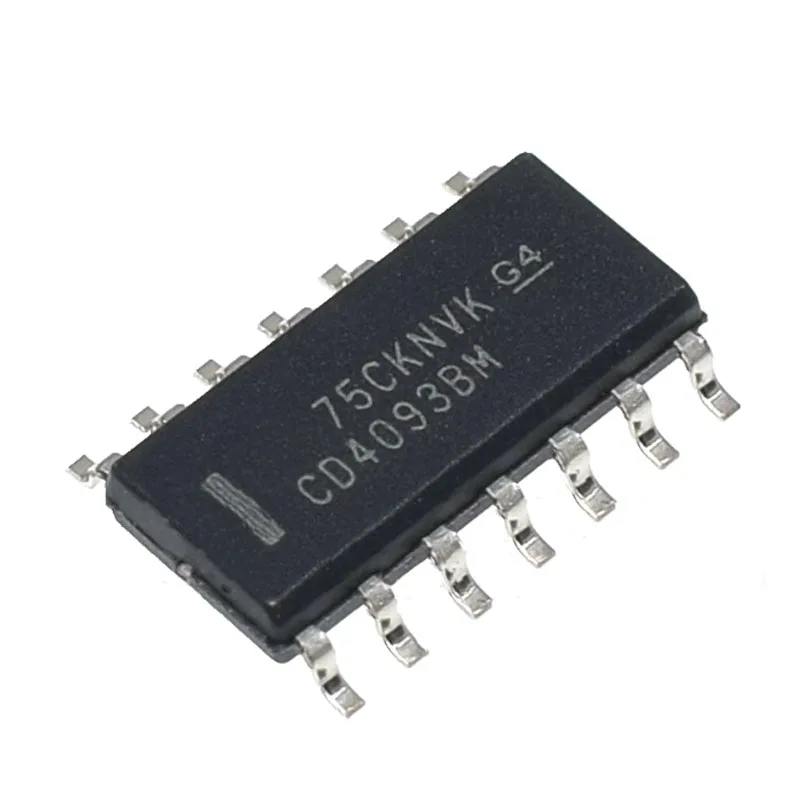 20PCS CD4093 CD4093BM logic chip IC chip SOP14  Plastic protective casing