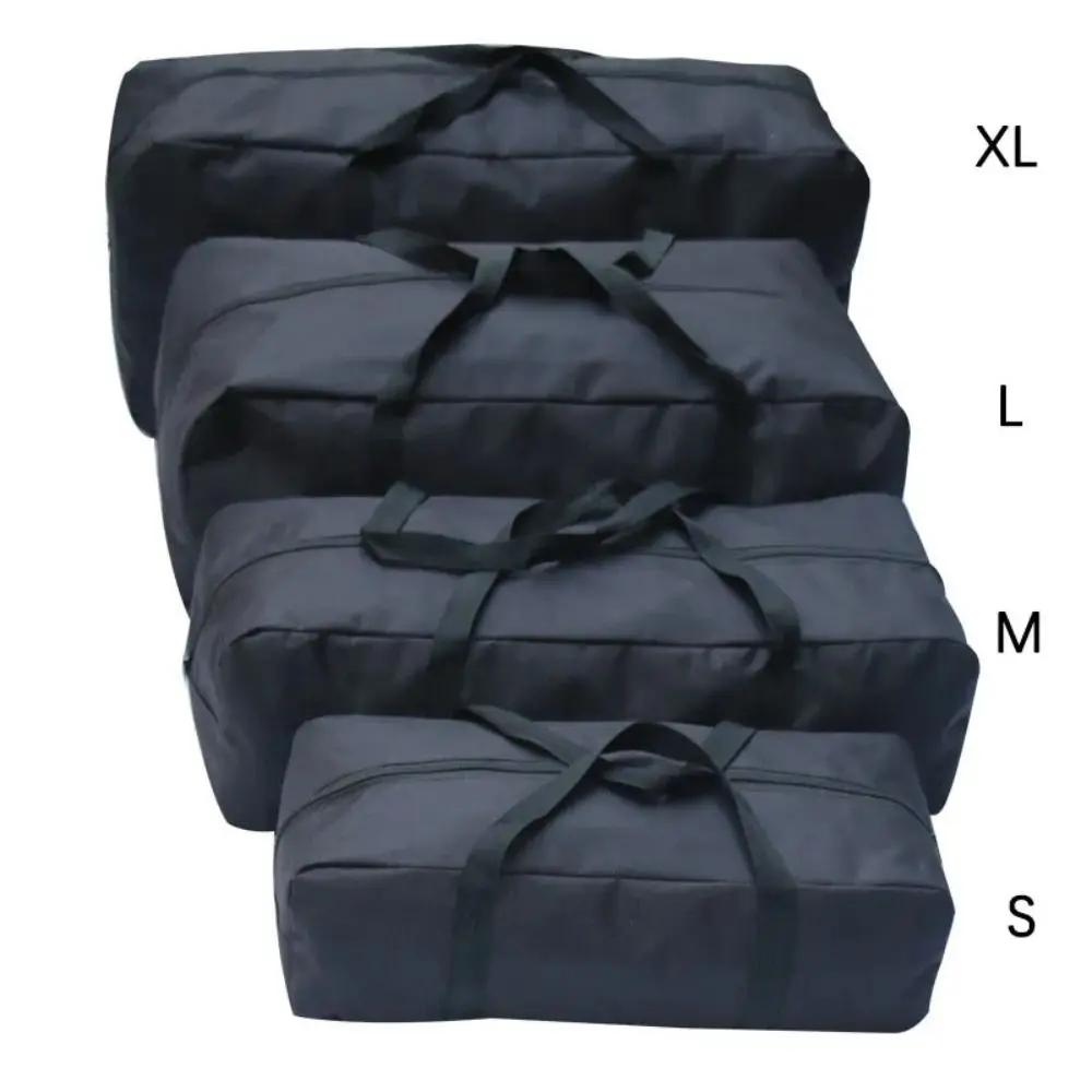 Portable Oxford Cloth Luggage Bag Waterproof Non-Woven Tent Storage Bag Cube Picnic Handbag Travel view 5