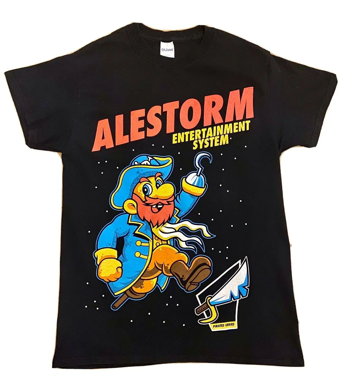 Alestorm Entertainment Concert Shirt North America Tour 2018 Sm Scottish Pirattee