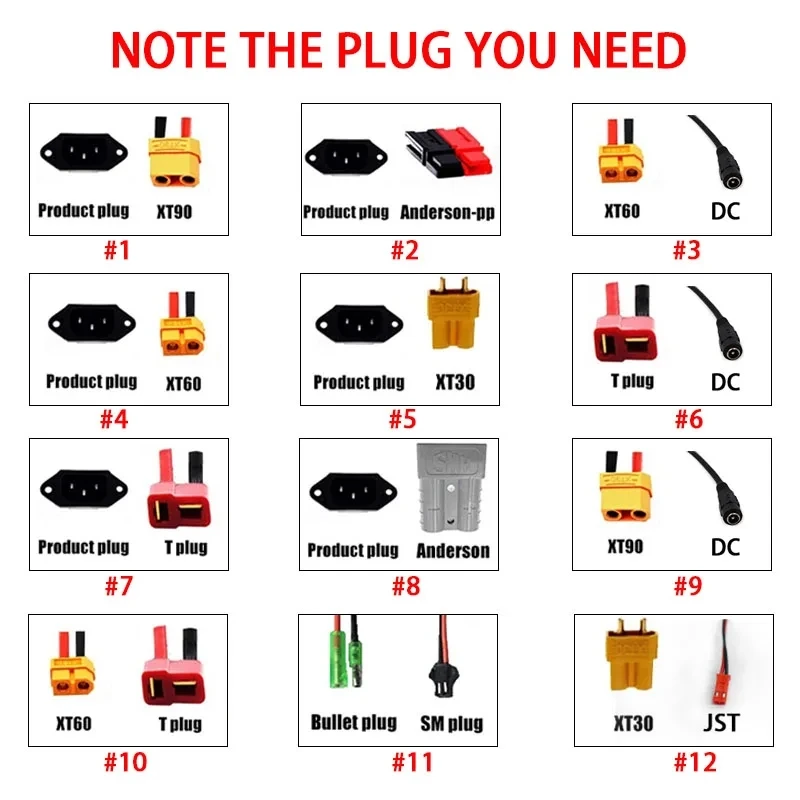ALEVIY 48V 14Ah 13S3P suitable for 500W-7500W electric commuting tool battery, DC-T plug 18650 rechargeable lithium battery pack