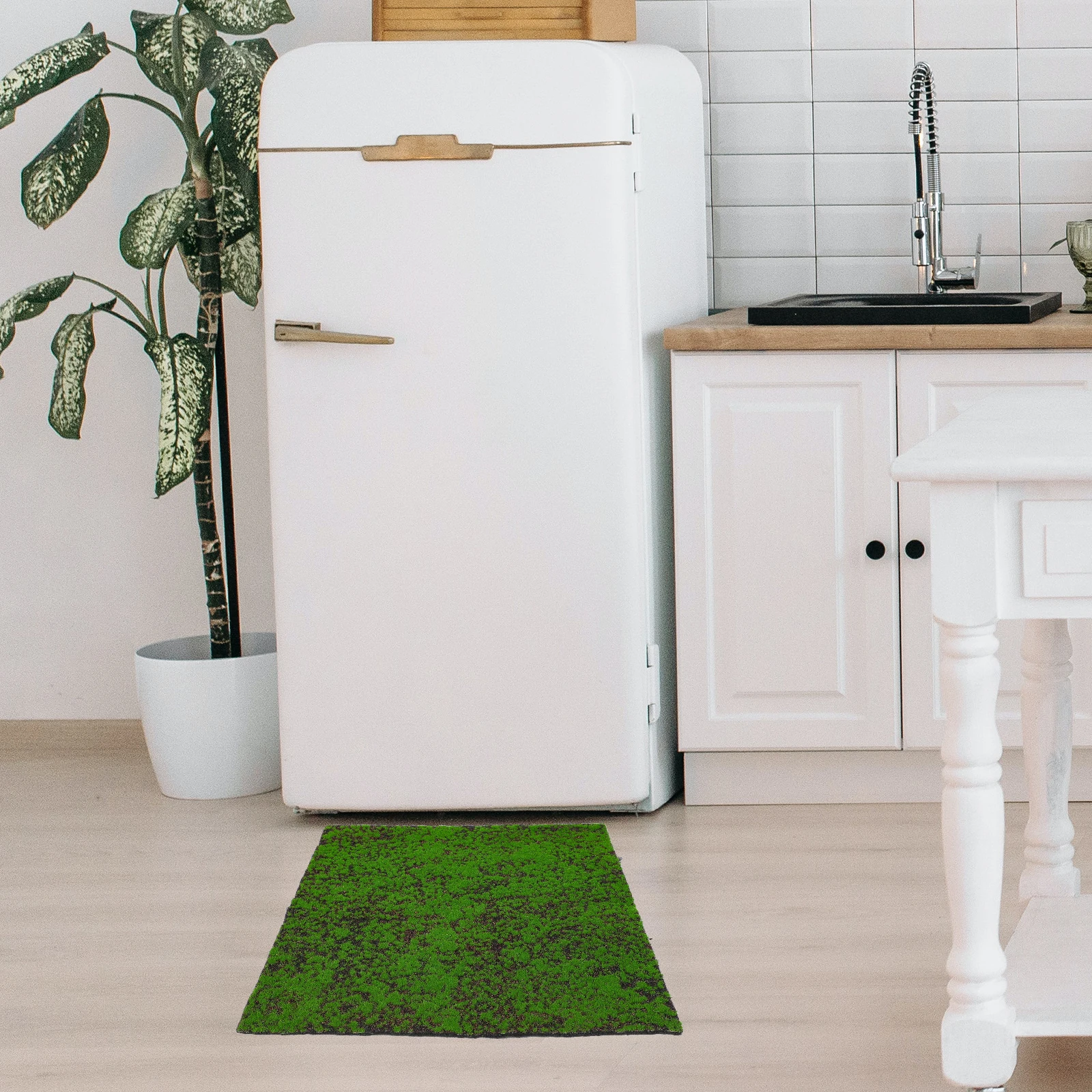 

Artificial Moss Mat Square Lifelike Grass Cushion Fake Lawn Panel For Indoor Outdoor Diy Landscaping Garden Decor Simulation