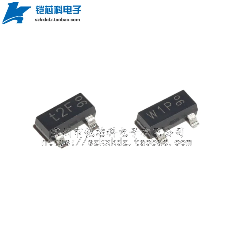 20szt Oryginalny PMBT2907A t2F PNP PMBT2222A W1P MMBT2907A 2F MMBT2222A 1P NPN SMD Tranzystor SOT-23
