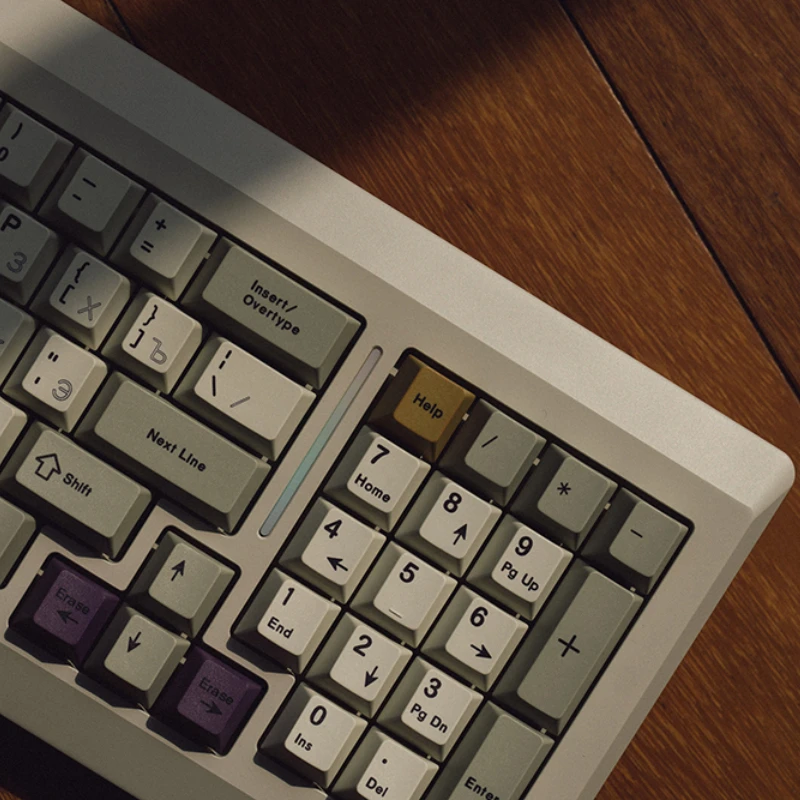 Vintage รัสเซีย Keycap ชุด PBT 155key ที่กําหนดเองส่วนบุคคลแป้นพิมพ์สีเทาหมวกเชอร์รี่โปรไฟล์ Gaming KeyCap สําหรับแป้นพิมพ์เครื่องกล