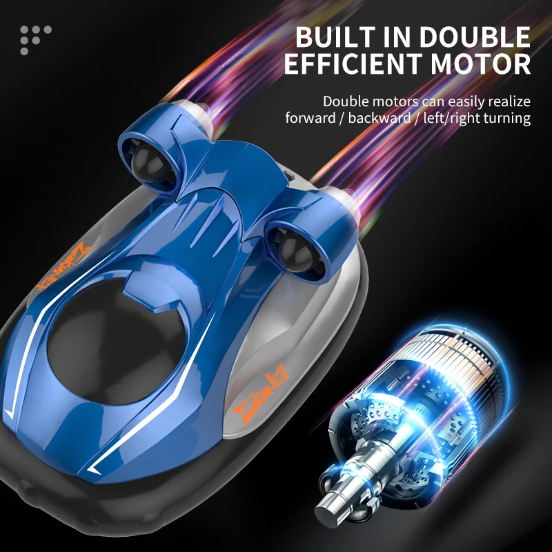 Remote Control Speedboat Waterproof Driving Speedly Rc Ship Gifts Cool 2.4G Strong Power Rc Boat Toys for Adults Children