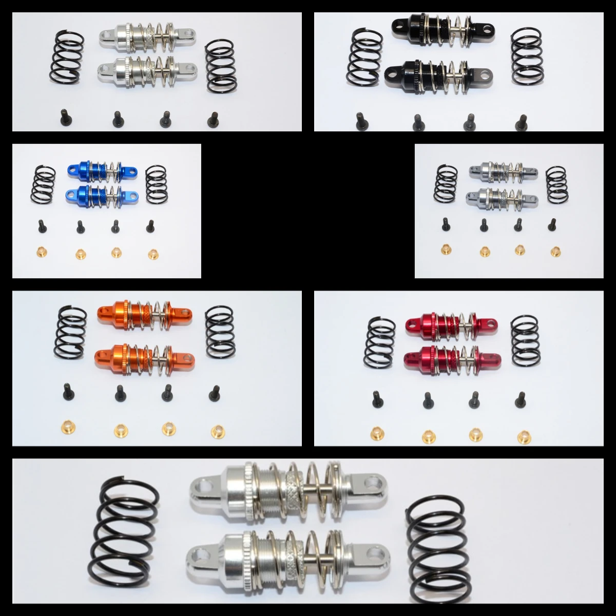 

GPM ALUMINIUM REAR ADJUSTABLE DAMPER (34MM) For TRAXXAS 1:18 LATRAX RALLY