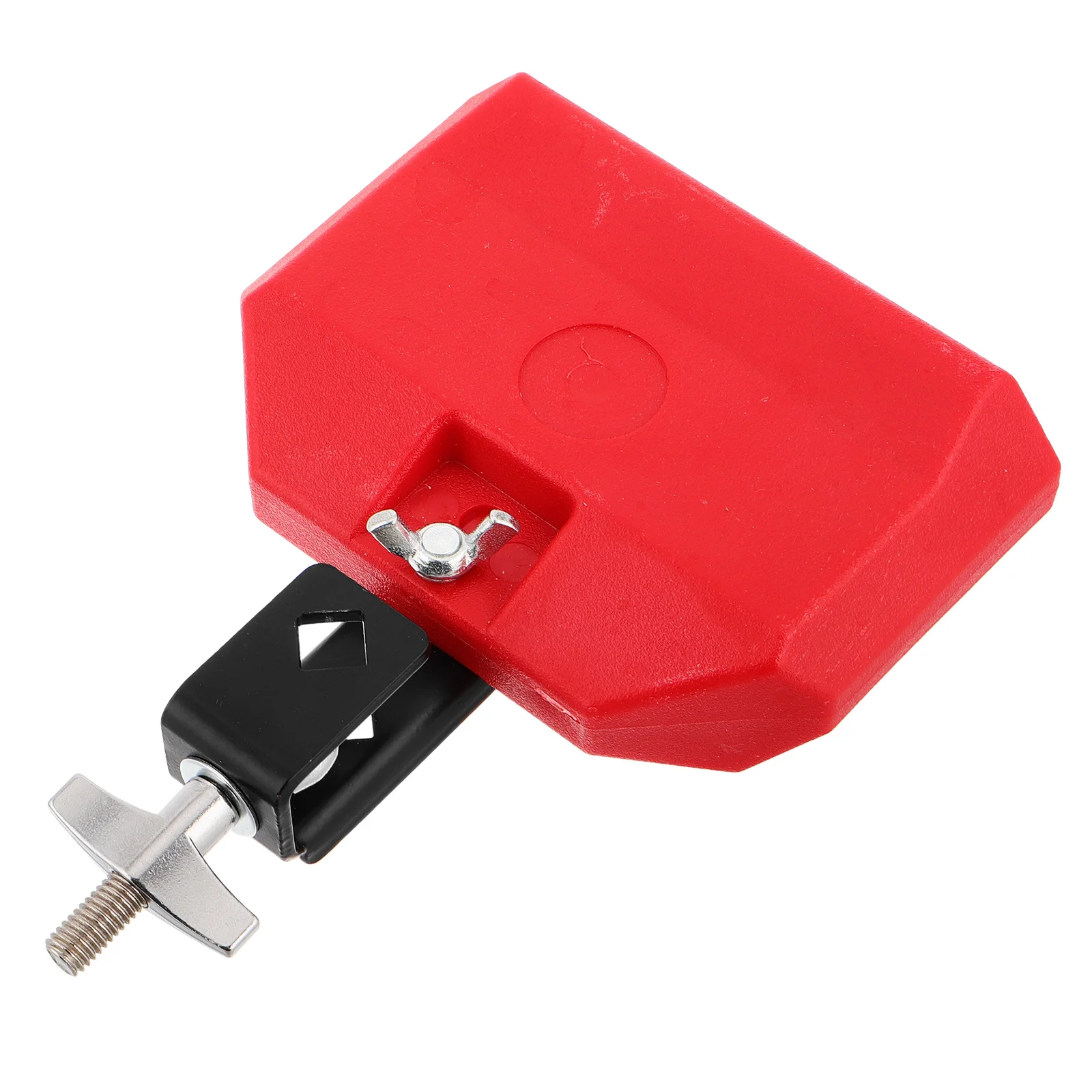 جرس البقر لمجموعة الطبول أداة قرع محمولة متينة للموسيقى المعدنية لمرحلة الأداء مجموعة طبلة الملحقات