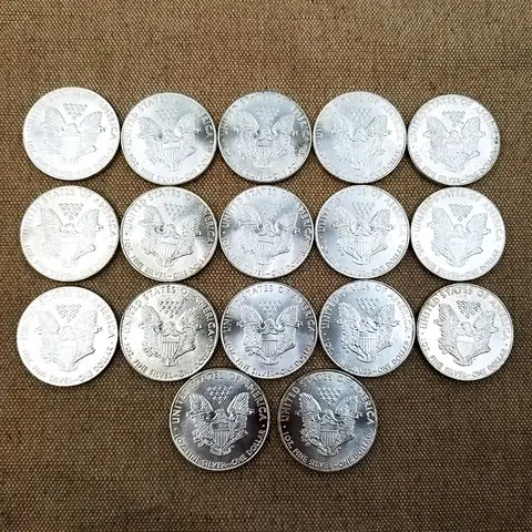 18 अलग-अलग वर्षों का यूएसए स्टैच्यू ऑफ लिबर्टी मॉर्गन डॉलर सिक्का नया उच्च गुणवत्ता वाला चांदी का सिक्का घर की सजावट के सिक्के क्रिसमस उपहार शिल्प 8 best sales मॉर्गन डॉलर का सिक्का - №6