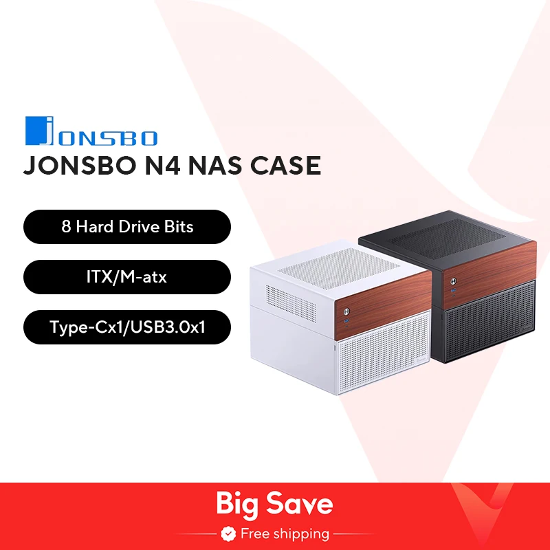 JONSBO N4 Black NAS