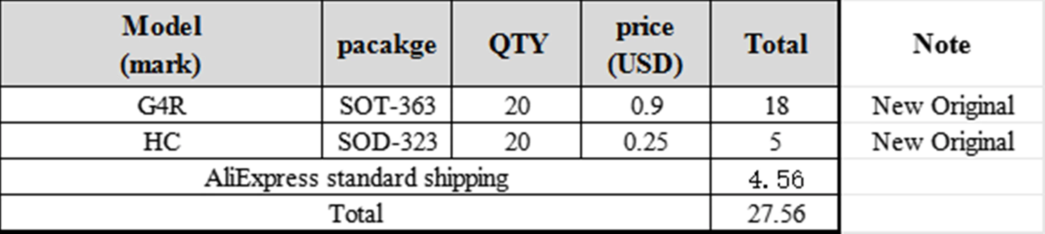 

(Каж 20шт) G4R SOT-363 / Маркировка HC SOD-123