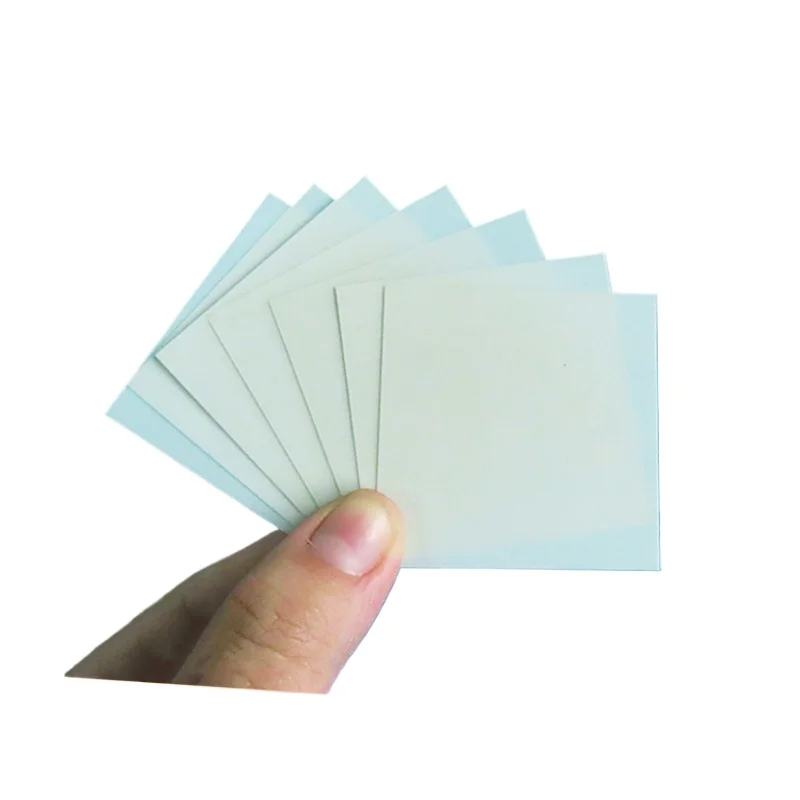 Aluminum Nitride Ceramic Sheet High Temperature Insulating Ceramic Substrate 30/40/50/100mm Copper Clad Ceramic  Customization
