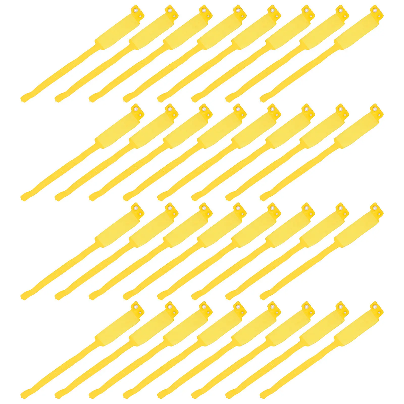 

100Pcs Disposable PVC Wristbands Soft Comfortable Tear Resistant Hospital Patient Id Identification Bracelets