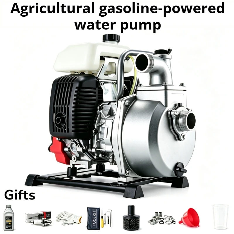 Agricultural Gasoline Water Water Pump Four-stroke High-power Water Agricultural Irrigation Water Pump Self-priming Pump