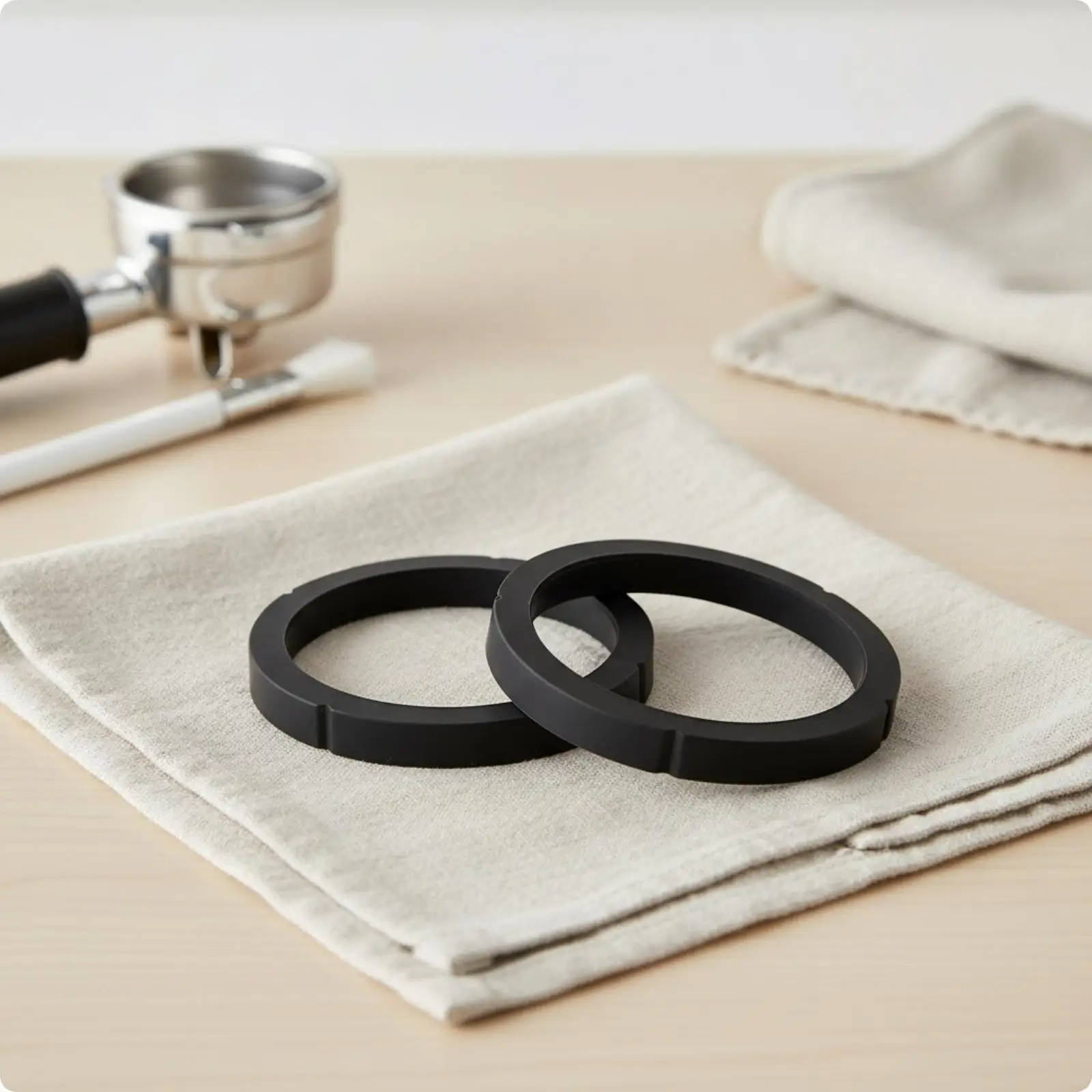 Coffee Maker Silicone Seal Ring Gasket 72mm Outer Diameter for Espresso Machine Group Head Replacement Parts 2 Pack