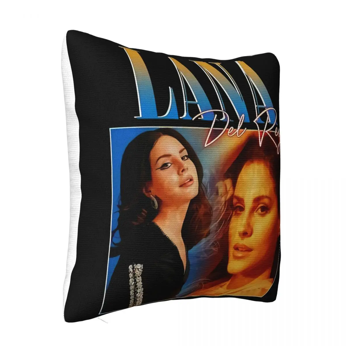 Lana Del Rey 90S Vintage Black Atmungsaktives Unisex Clothing Wome Humor Brand Pillow Case