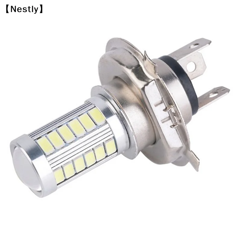 

1Pcs High Quality H4 33SMD LED Car Headlight Bulb Daytime Running Light White Motorcycle Fog Lamp〔Nest〕