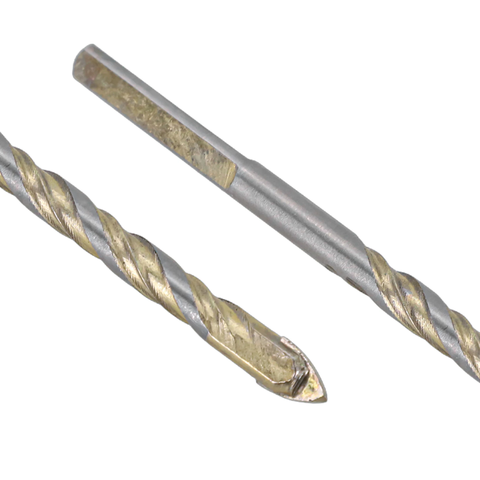 Strumenti per la lavorazione del legno Punta da trapano per mattoni in cemento per punzonatrice per vetro porcellanato 1 pz 3/4/5/6/8/10/12mm Manico a forma triangolare