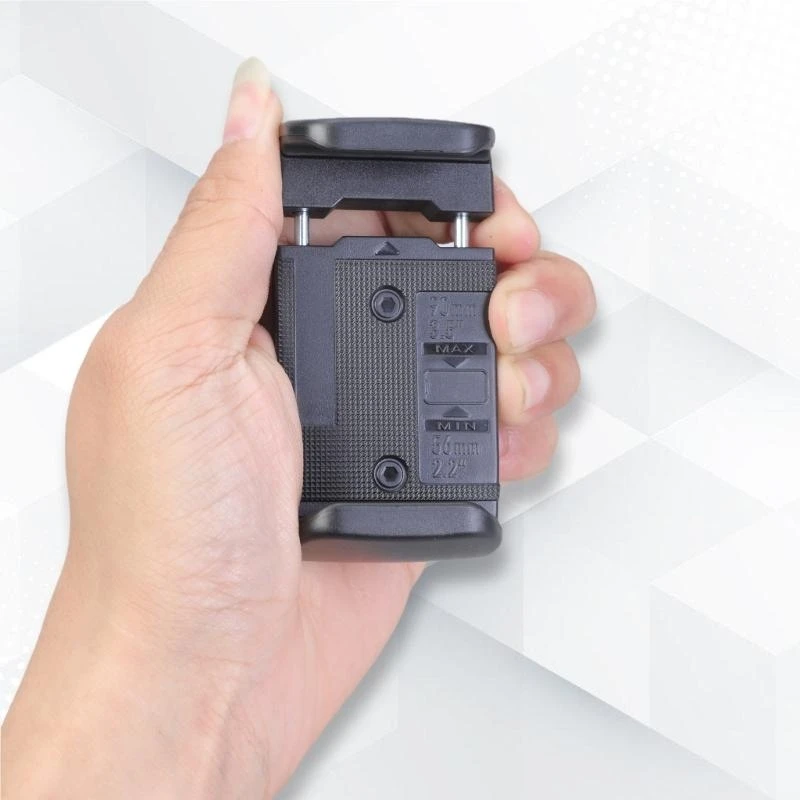 Kunststoff Telefonklammern Mobiltelefon Clip Schwanenhals -Clip -Ständer für 17 -mm -Ballhalterungen auf Stativen und Monopoden