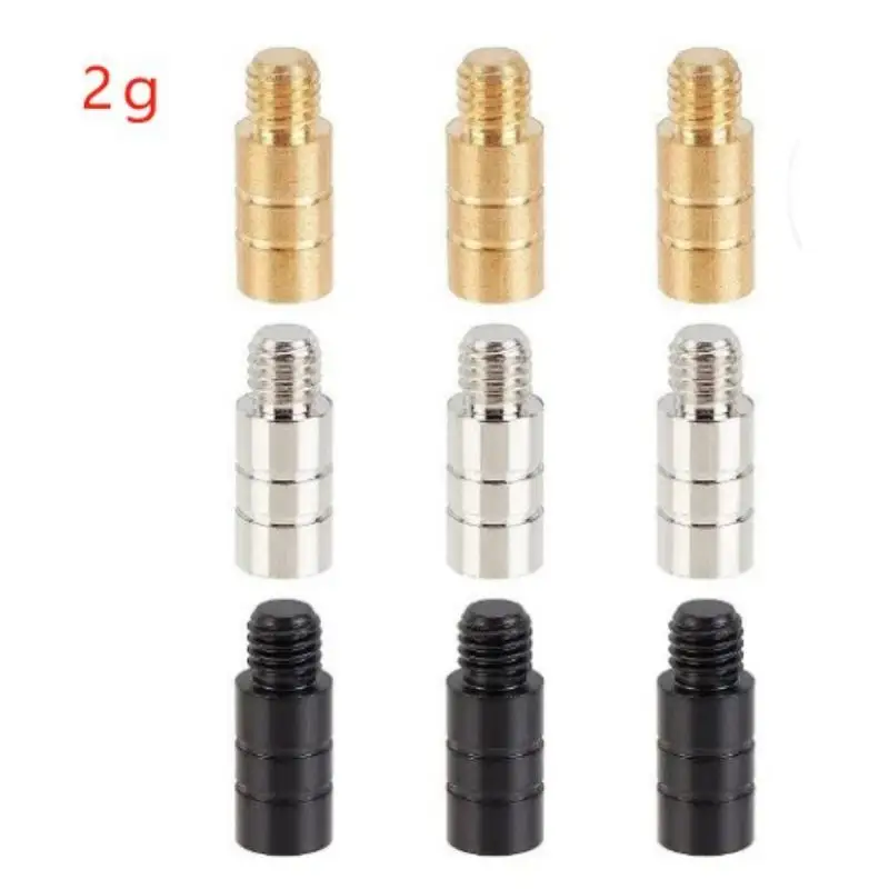 

【W】3Pcs Brass Dart Weight Add Accentuator 2g Dart Shaft Weights 2BA Shaft Throwing Game Auxiliary Tools Dart Accessories