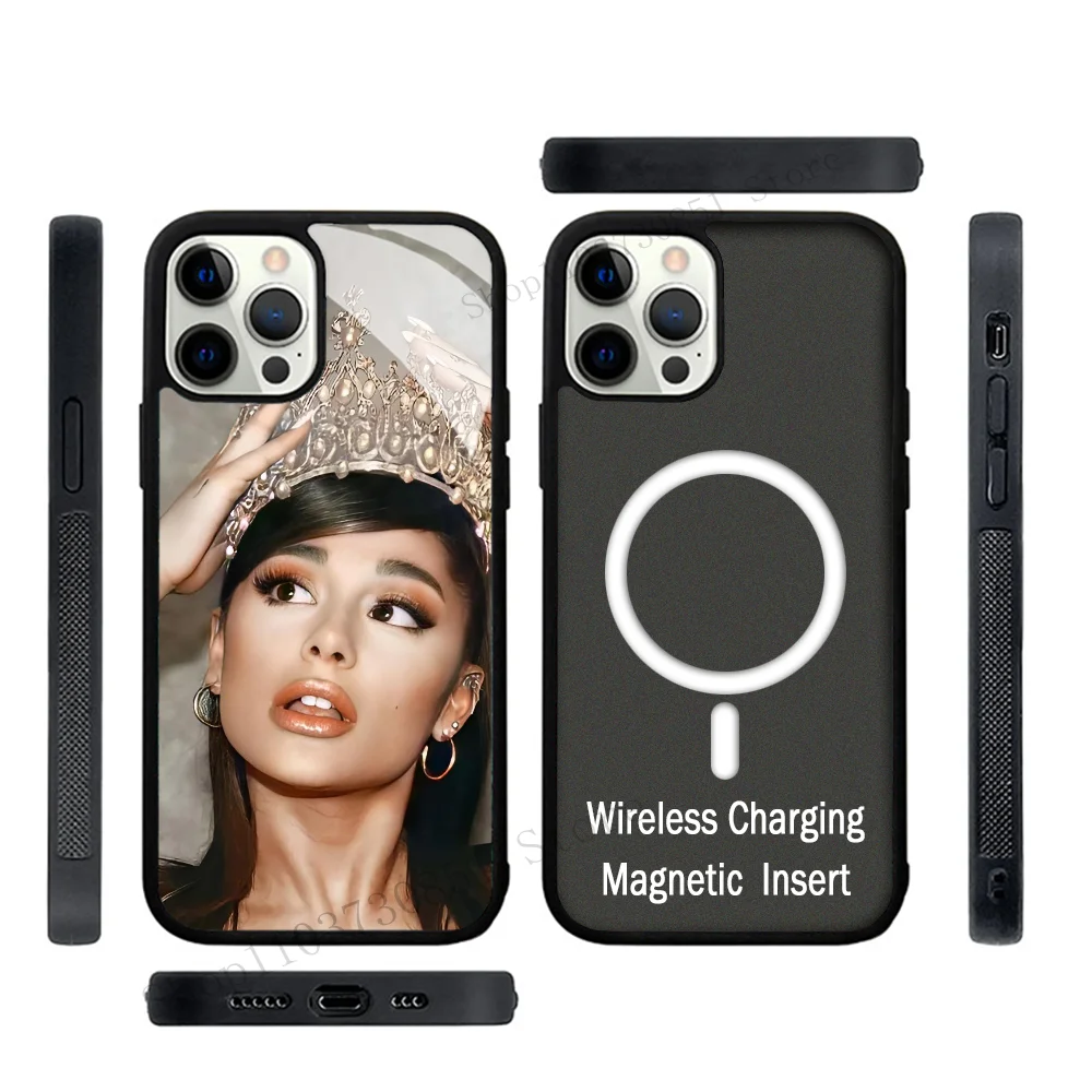 Singer A-Ariana Grande Phone Case Mobile Phone Cases For IPhone 15 14 13 Pro Max 11 12 Mini Alex Mirror TPU Shell