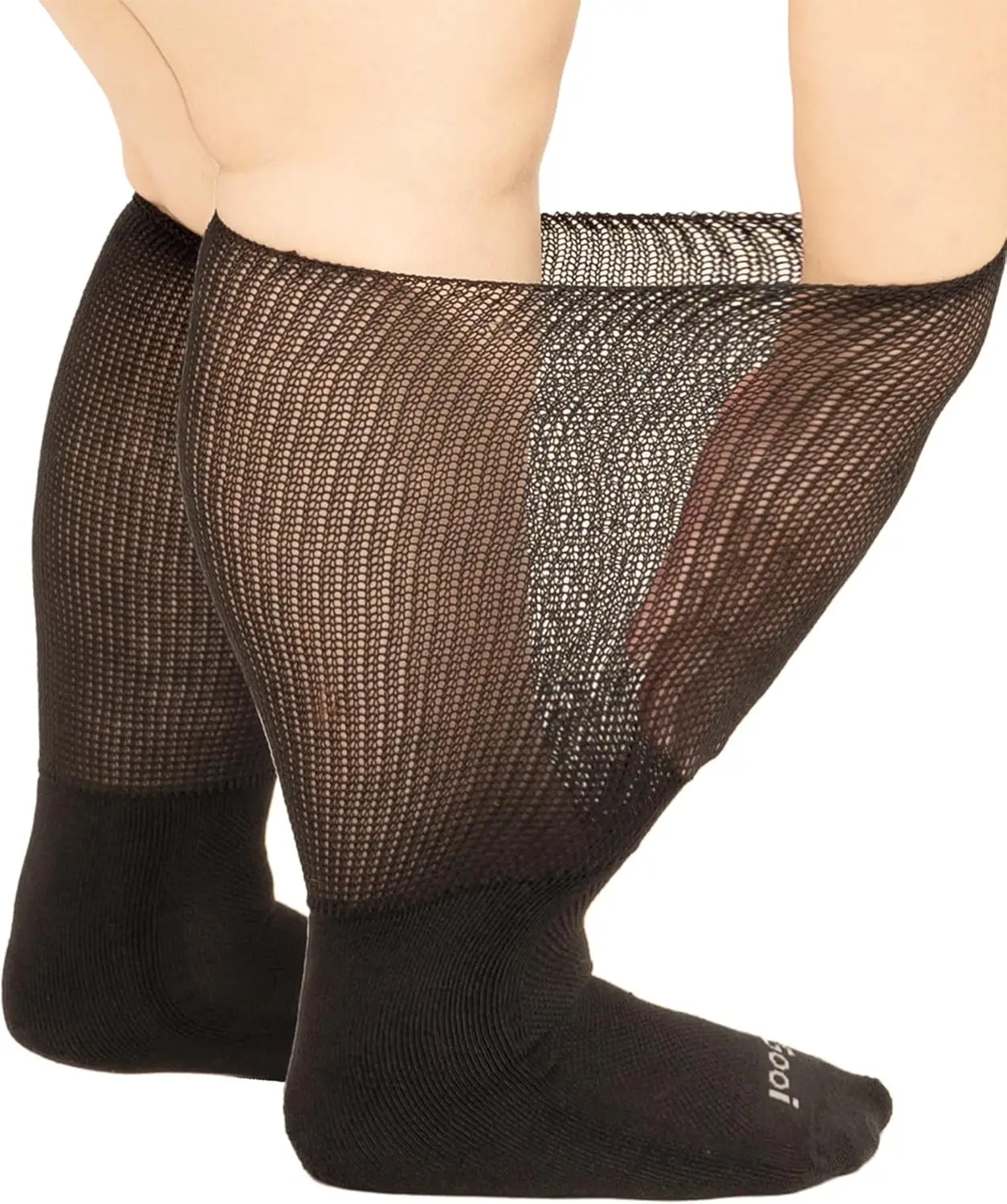 

Wide Diabetic Socks for Swollen Feet, Soft Stretch Colorful Design for Men and Women