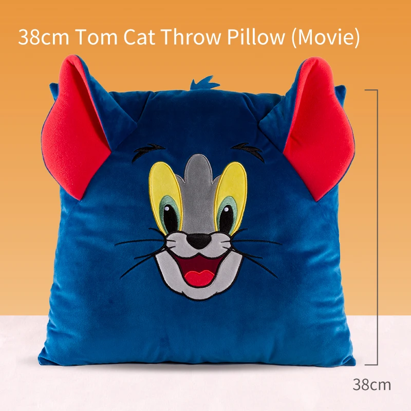 Tom y Jerry muñeca de juguete de peluche, sofá cama, muñeca para dormir, almohada para el cuello, cojín