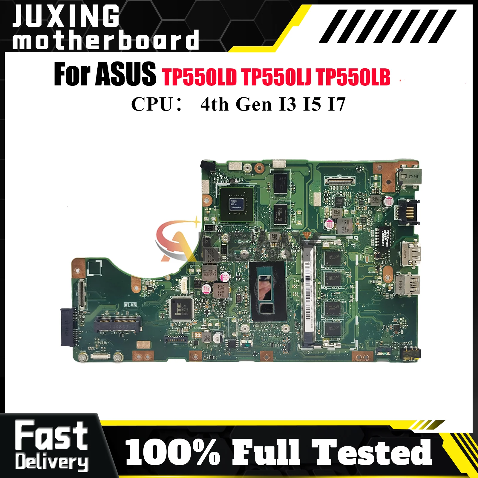 

TP550LD Laptop Motherboard For ASUS VivoBook Flip J550L TP550LN TP550L TP550LJ TP550LD TP550LB TP550LAB Mainboard I3 I5 I7 CPU