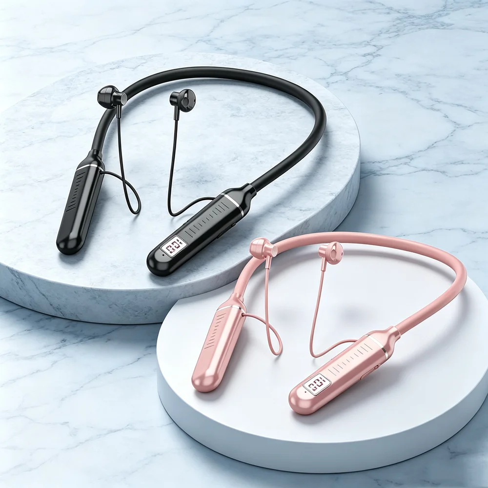 TWS Wireless Headphones Wireless Earbuds Flexible Bluetooth Earphones Adapt To Various Unique Ear Shapes for Maximum Comfort
