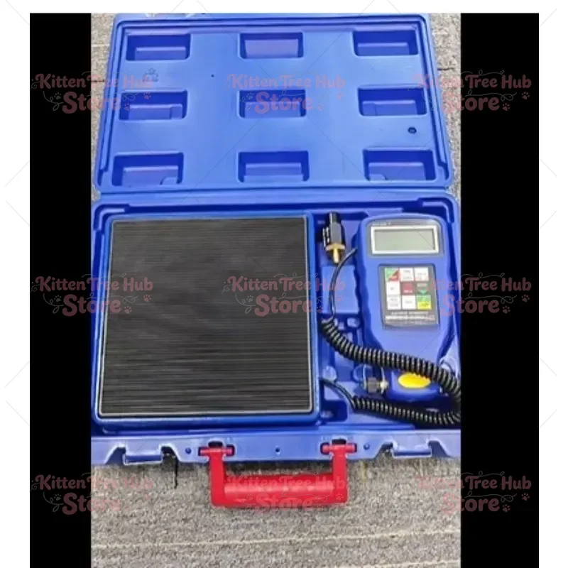 Refrigerant electronic scale, automatic programming quantitative filling scale