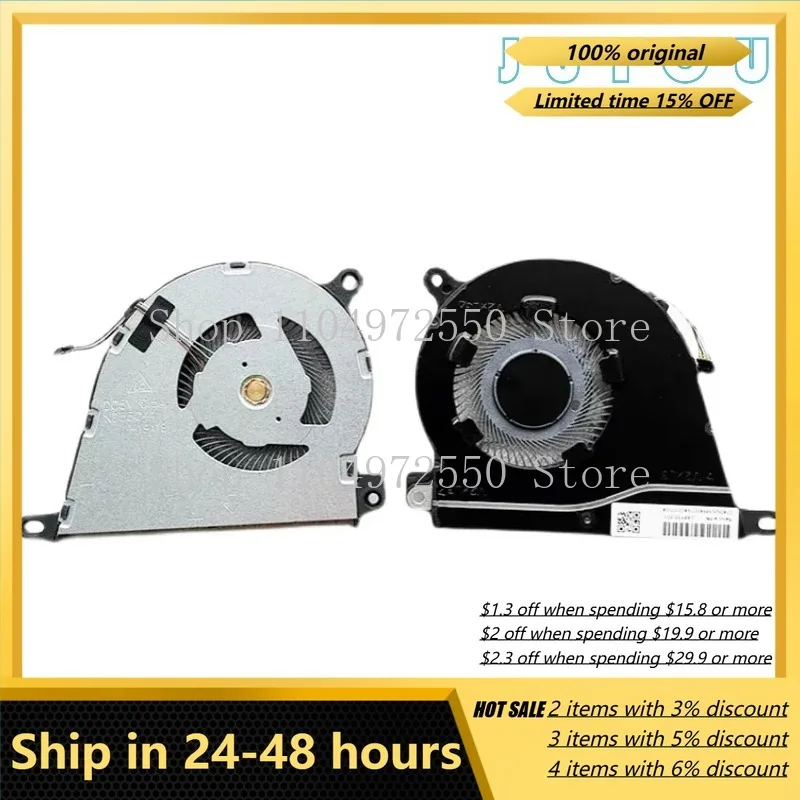 Ventilateur de refroidissement pour ordinateur portable HP 14-DQ 15s-fq 15s-eq 15-DY Q221, pièce de rechange compatible L68134-001