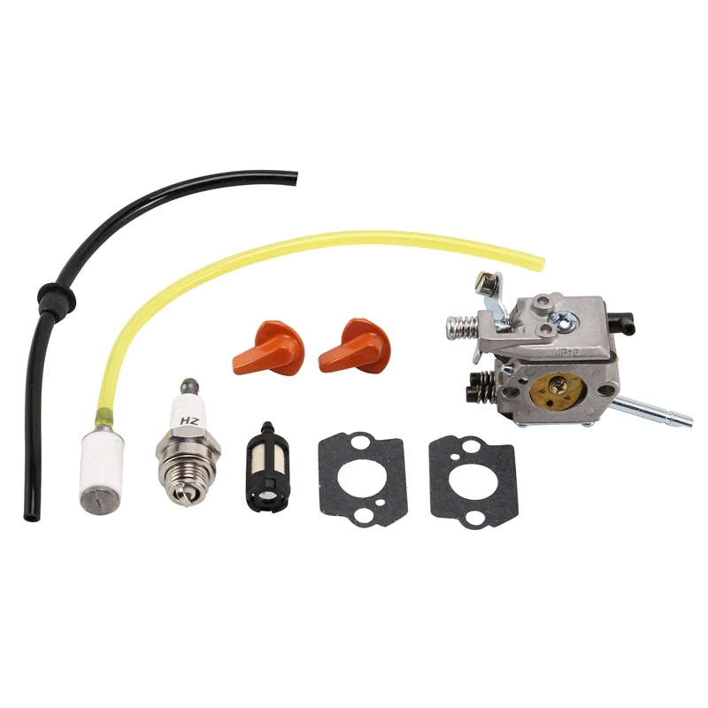 

Replacement Parts Kit Carburetor for Stihl FS48 FS52 FS62 FS66 FS81 FS86 FS88 FS106 Walbro WT-45 Parts