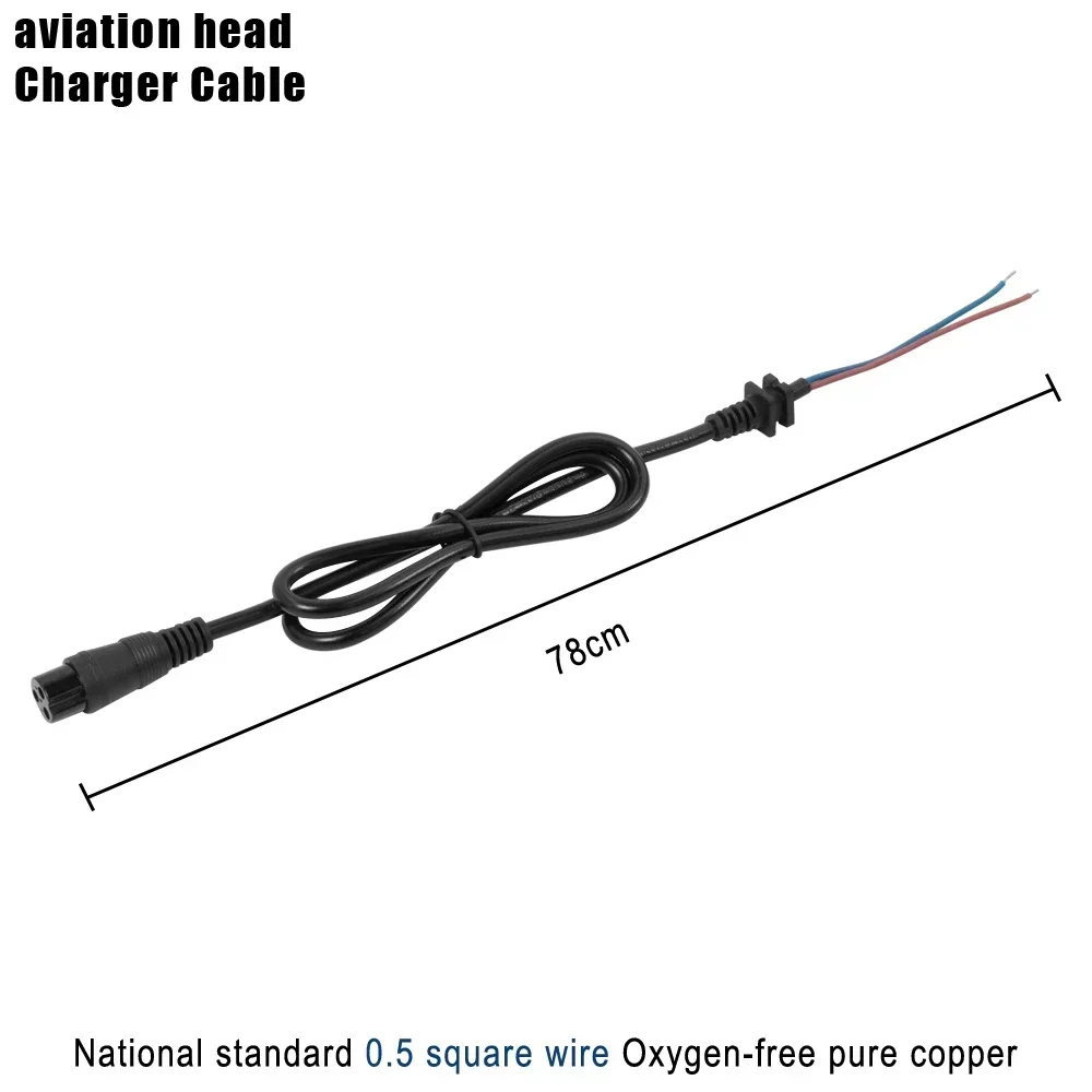 3-Pin Akku-Ladeanschluss Runder 3-Loch-Ladeanschluss Inline-Anschluss für Elektroroller-Ladekabel-Teile – Detail 3