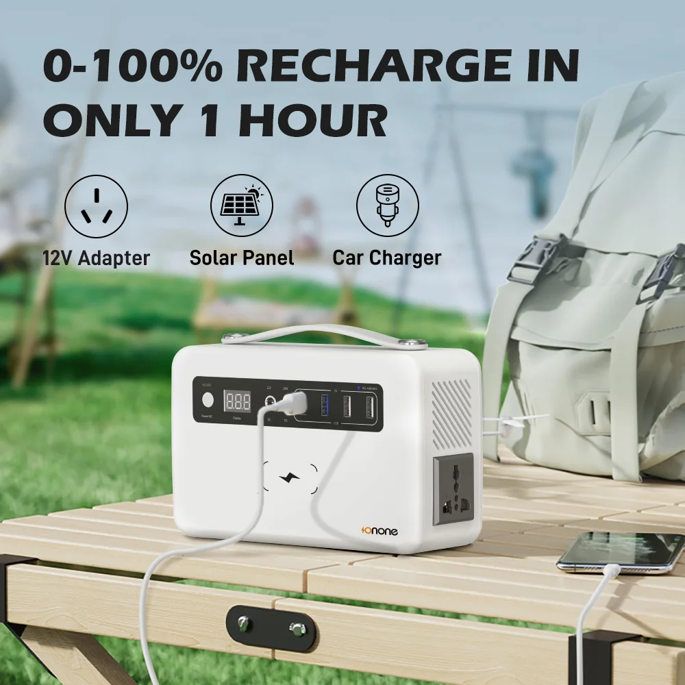 ONONE Power Bank 220V 250W Multifunction Outdoor Supply Wireless Charging Camping Emergency Mobile Power Electric Machine