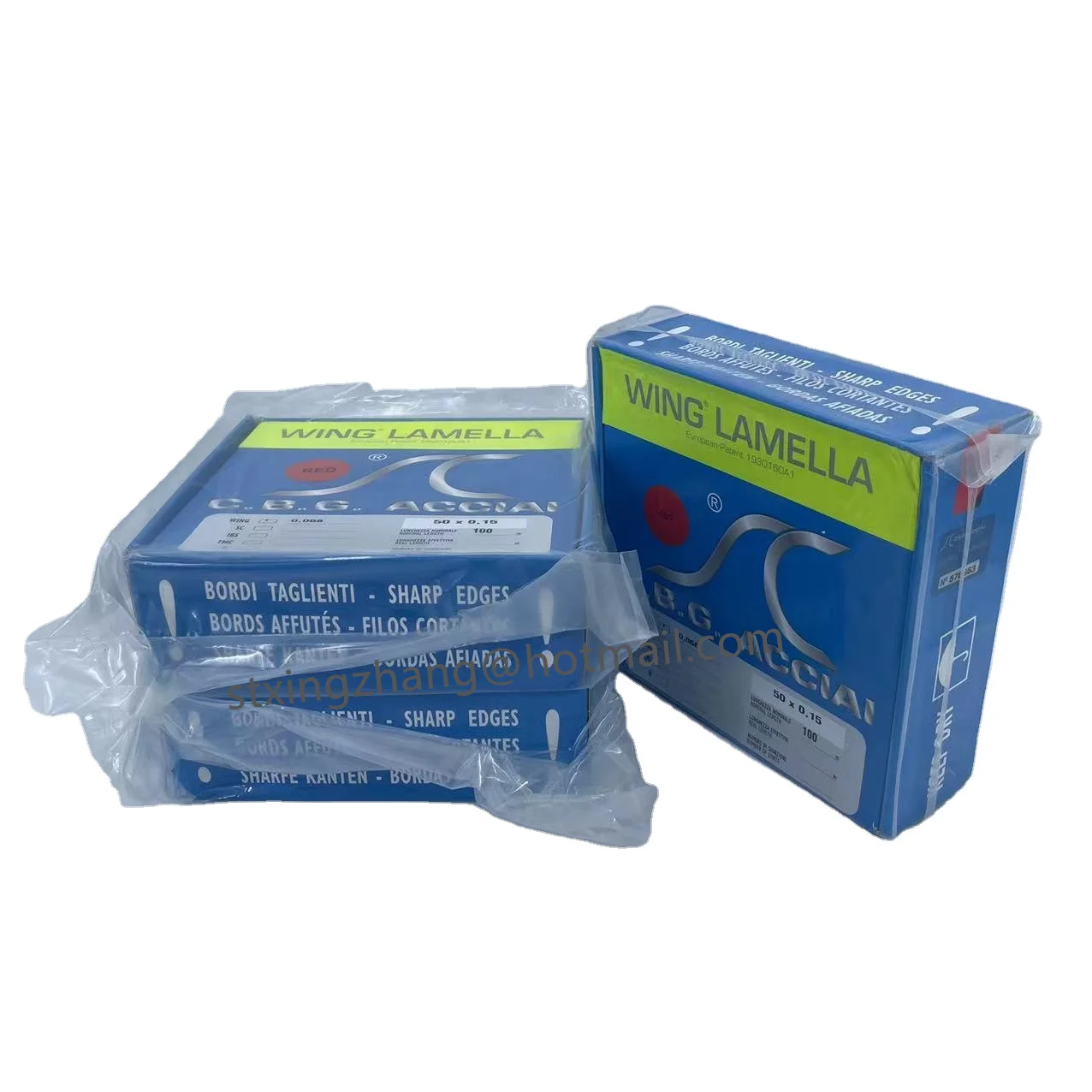 

Original Italy CBG Doctor Blade WING LAMELLA 0.15x50mm