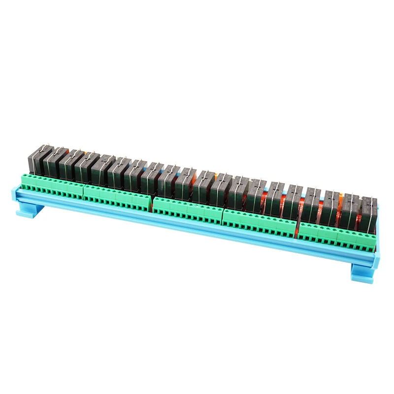 

20 Channel 1NO 1NC 5 Pin Relay Module 16A DC 24V JQX-115F Compatible with NPN/PNP for PLC